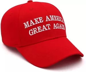 Mütze Make America Great Again Präsident Donald Trump MAGA Kappe amerikanische Flagge - Bild 1 von 8