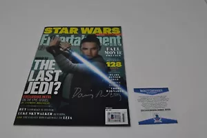 Daisy Ridley Signed Entertainment Weekly BECKETT BAS ITP Authenticated In Person - Picture 1 of 3