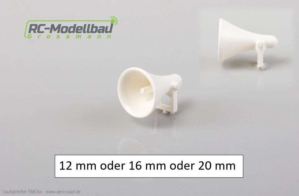 Aeronaut  568208 Lautsprecher Ks 20mm, 16mm, 12mm Signalhorn 568207 od. 568206 - Bild 1 von 1