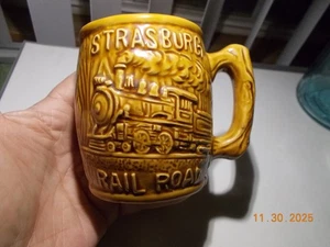 Taza de cerámica Strasburg Railroad Rail Road - Imagen 1 de 6