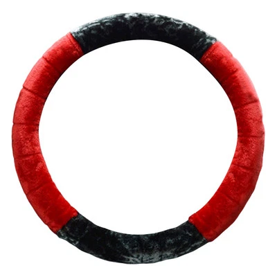 汽车方向盘盖暖毛绒保护套羊毛冬季 38 厘米配件 — 第 1/4 张图片