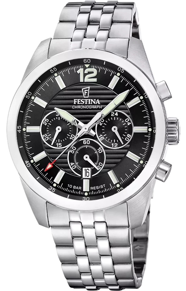 FESTINA Timeless Chronograph  F20742/3Herren Uhr Chronograph Chrono Uhr neu - Bild 1 von 1