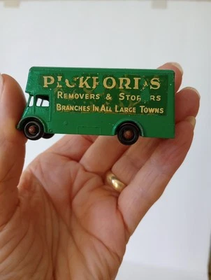 Vintage Matchbox Lesney Metal Toy Truck Pickfords Moving Van removal Van 1960's  - Image 1 of 4
