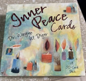 Inner Peace Cards By Dr. Wayne W. Dyer: Complete 50 Card Set: EUC - Picture 1 of 1