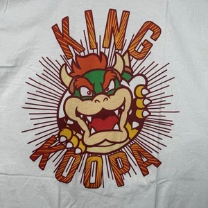 Vntg Nintendo Bowser Super Mario Kart T-Shirt KING KOOPA Size 2XL - Picture 1 of 6