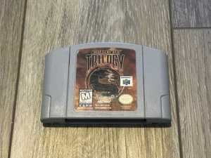 MORTAL KOMBAT TRILOGY 1996 Authentic Nintendo 64 N64 Clean Pins Tested Works - Picture 1 of 3