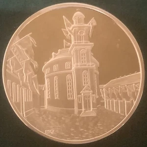 Medalla de plata de ley 925 Paulskirche Frankfurt 1848 "Constitución de Paulskirchen" - Imagen 1 de 8