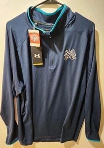 3XL -- Under Armour milb MIDLAND ROCKHOUNDS 1/4-ZIP JACKET pullover UA Golf NWT - Picture 1 of 6