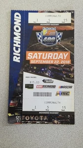 2018 Federated Auto Parts 400 Ticket Stub Kyle Busch 50th Win NASCAR Cup Series - Picture 1 of 1
