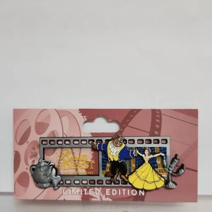 WDI Beauty and The Beast 30th Anniversary Filmstrip Cast Exclusive Pin LE 250 - Picture 1 of 4