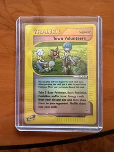 Town Volunteers Aquapolis Holo 136/147 Pokemon Karte - Bild 1 von 7