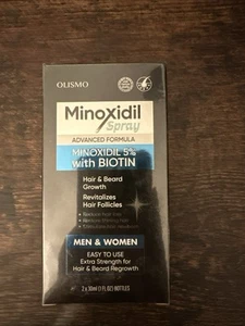 Monoxidil Spray Biotin Advanced Formula Hair And Beard Growth Extra Strength - Picture 1 of 3