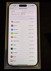 iphone 16 pro max débloqué 1to - Photo 1 sur 5