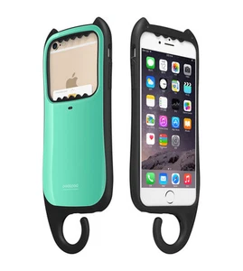 myCat iPhone 6/6s Plus 5.5” Protector Cover Case Card Pocket Hanger KOREA - Mint - Picture 1 of 12