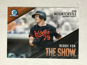 RYAN MOUNTCASTLE 2019 Bowman Chrome RFTS SP JUMBO 5x7 RC INSERT 40/49! HUGE SALE - Picture 1 of 3