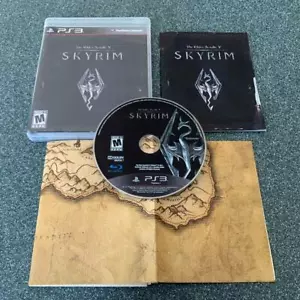 The Elder Scrolls V: Skyrim (PlayStation 3) PS3 completo con arte, hombre, estuche, mapa LN - Imagen 1 de 1