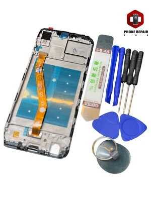 Für Huawei Honor Play COR-L29 Display Glas Screen Mit Rahmen 🌟 - Bild 1 von 2