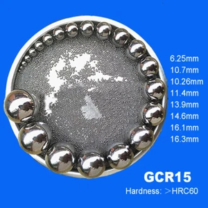 Solid Gcr15 Steel Ball Bearing Precision Bearings 6.25 10.7 10.26 13.9 - 16.3mm - Picture 1 of 6