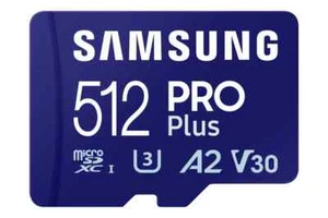 Samsung - Pro Plus 512 GB Memory Card - MB-MD512SA/AM - VG-1 - Photo 1 sur 6