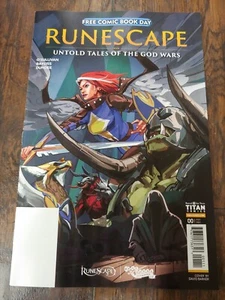 RUNESCAPE Untold Tales God Wars # 1 FCBD Free Comic Book Day 2023 NO STAMP Titan - Picture 1 of 3