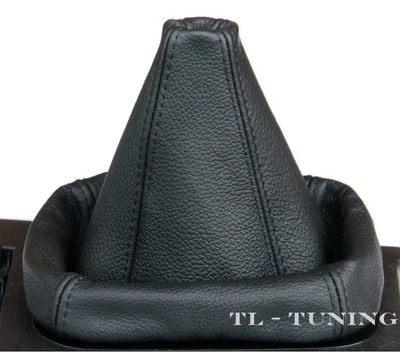Schaltsack, Schaltmanschette VW GOLF 2, 3, Passat 35i, Vento Corrado ECHT LEDER  - Bild 1 von 2