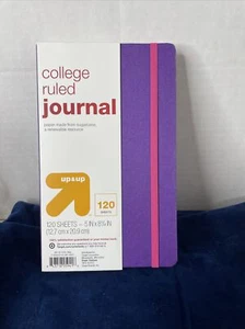 College Lineiertes Journal - 120 Blatt - 5x8,25 - Lila - NEU - Bild 1 von 5