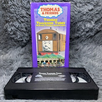 Thomas the Tank Engine & Friends Trackside Tunes VHS Tape 2001 Video Songs Train - Image 1 of 4