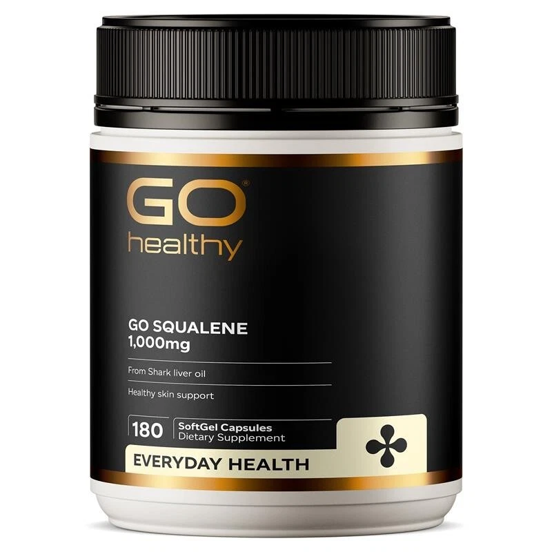 [Go Healthy] Go Squalene 1000mg Skin Health 180 Capsules - Image 1 of 1
