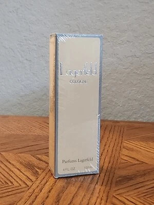 Splash Bethco vintage Lagerfeld para hombre Colonia 4 oz, códigos de barras previos, sellado de fábrica Foto 1 de 4