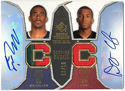 2007-08 UD SP Rookie Threads Mike Conley/Daequan Cook doble automático RC #DRT-CC 11/15 Foto 1 de 2