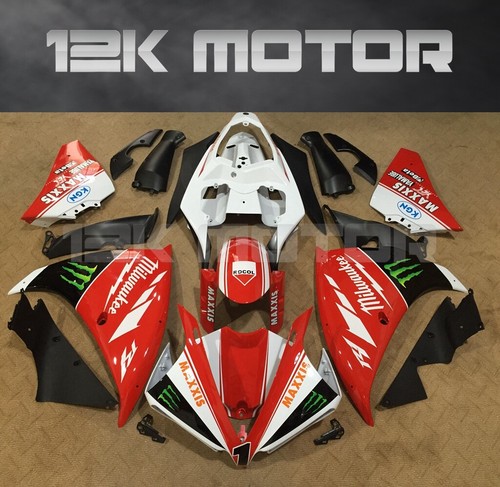 ABS Motorcycle & Scooter Fairings, Plastics & Body Kits Unpainted ABS Plastic Upper Fairing Nose Cowl For BMW S1000RR 2010-2014 Models - Front Headlight Fairing BMW S1000RR Fairing