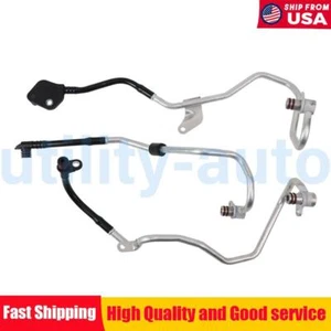 Juego de línea de refrigerante turbocompresor de motor de 3 piezas para Benz W221 CLS63 GLS550 S500 S500L - Imagen 1 de 7