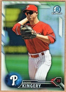 SCOTT KINGERY - 2016 BOWMAN CHROME DRAFT REFRACTOR RC - Picture 1 of 2