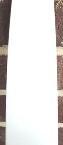 White Brite Formica # 459 PVC edgebanding 3MM thick 1.625" x 120" inch roll 1/8" - Picture 1 of 4