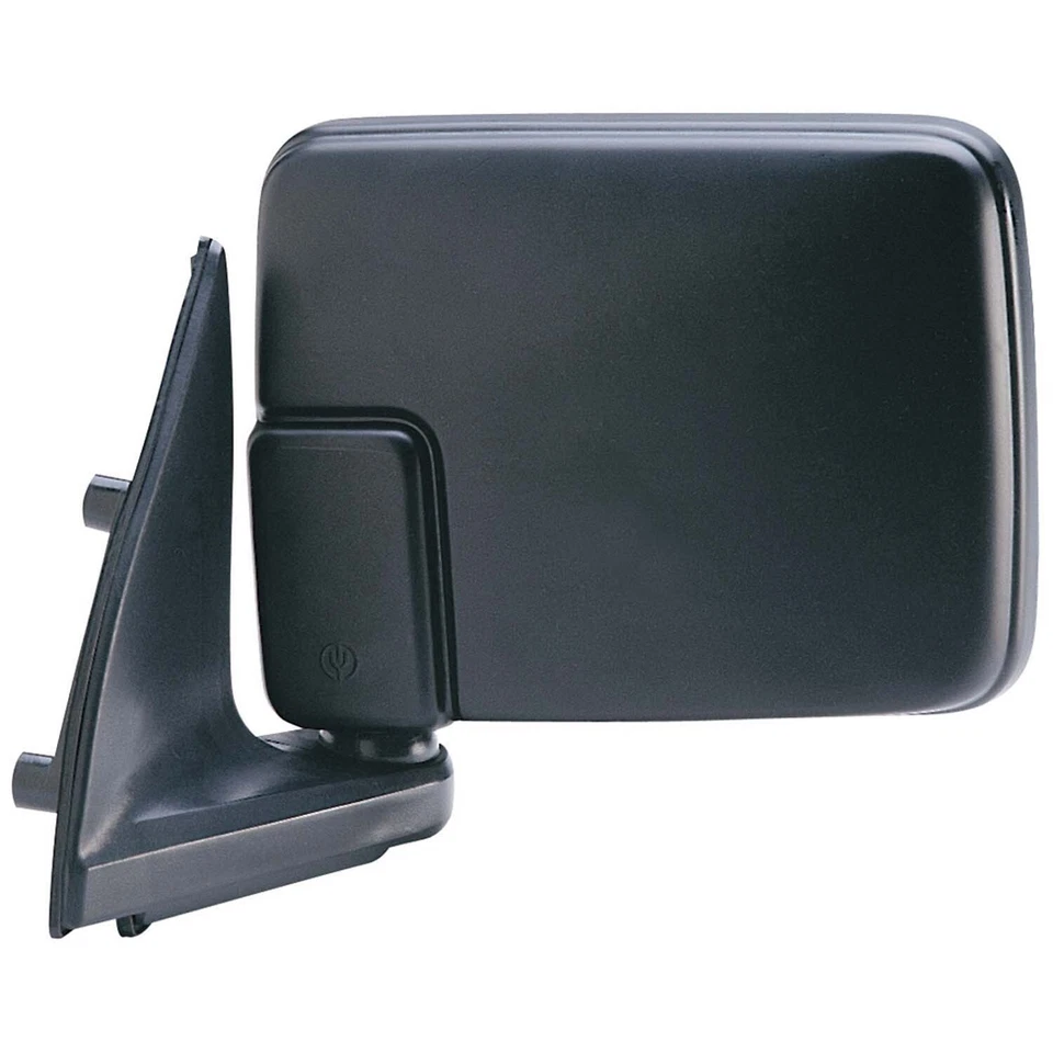 87-96 Dodge D50 Pick-Up Black Driver Side Manual Mirror 67002B Foto 1 de 1