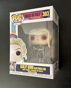 Funko Pop! Heroes: Birds of Prey - Harley Quinn Black Mask Club #303 - Picture 1 of 6