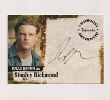 BRAD BEYER AUTOGRAPH 2007 JERICHO SEASON 1 SIGNED CARD "STANLEY RICHMOND" AUTO