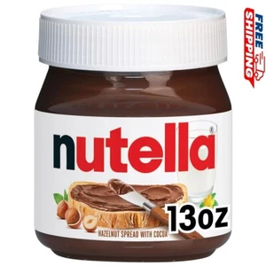Nutella Hazelnut Spread With Cocoa For Breakfast, 13 Oz Jar - Picture 1 of 7