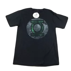 DC Comics Shirt Adult Small Black Graphic Tee Tagless Cotton Mens NWT - Picture 1 of 8