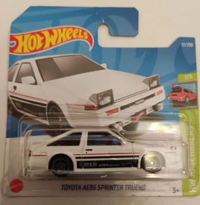 TOYOTA AE86 SPRINTER TRUENO HOT WHEELS 2022 HW HATCHBACKS 1/5 HCV01 Mattel New - Imagen 1 de 4