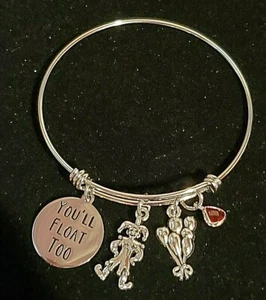 Sterling Silver Charm Bracelet with Charms Gift Fashion - Picture 1 of 5