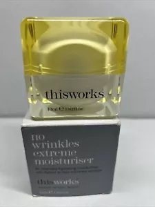 THIS WORKS UK NO Wrinkles Extreme Moisturiser W/Retinol Minimize Wrinkles 48ml - Picture 1 of 6