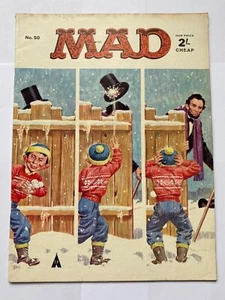 MAD MAGAZINE #50 British UK Edition FN - Bild 1 von 1
