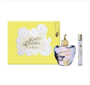 Lolita Lempicka Le Parfum Women 3Pcs Set 3.4 oz & 0.25 oz Edp Spray & Necklace - Picture 1 of 5