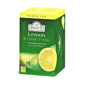 Lemon & Lime Twist Black Foiled Tea Bags 20 ct 1 case ( 6 x 20 =120 CT ) NEW - Picture 1 of 1