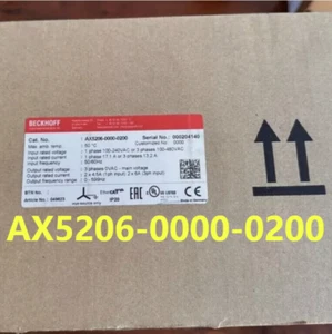 One New BECKHOFF AX5206-0000-0200 Servo Drive - Picture 1 of 2