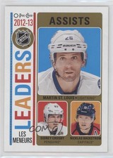 2013 O-Pee-Chee League Leaders Martin St Louis Sidney Crosby Nicklas Backstrom
