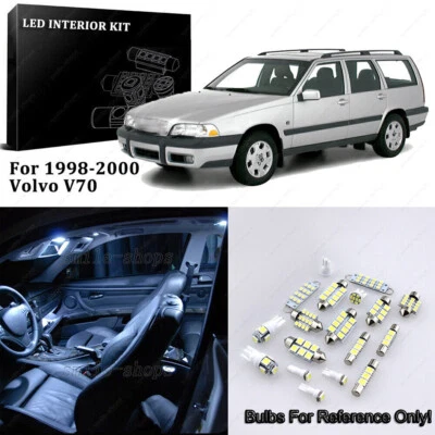 Kit de luces LED interiores xenón blanco 17 piezas para 98-00 Volvo V70 Eatate Wagon + herramienta Foto 1 de 4
