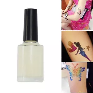 15ML Glitter Glue Temporary Glitter Tattoo Skin Body Art Fashi-1Ksd Make up↑ - Picture 1 of 9