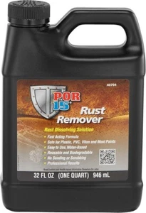 New POR-15 40704 Rust Remover Rust Dissolving Solution Quart, Free Shipping - Picture 1 of 7